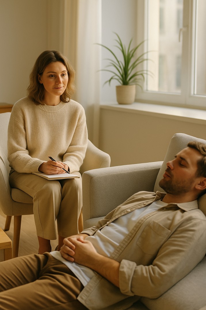 Hipnoterapia clínica com responsabilidade.